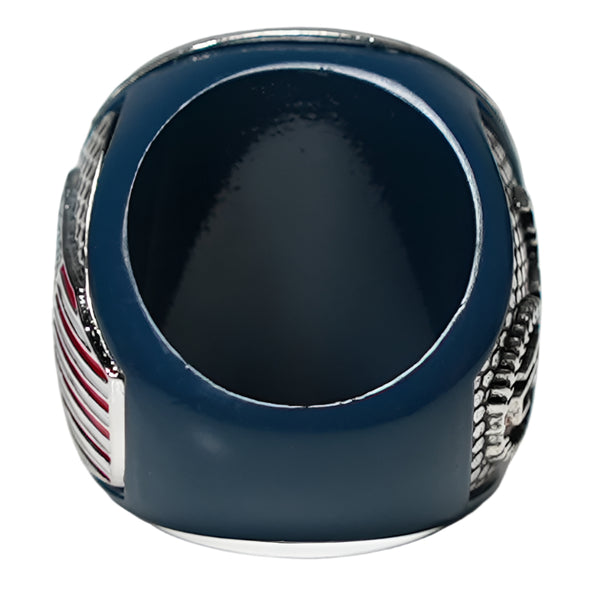 Perfect Game American Flag Ring Silver
