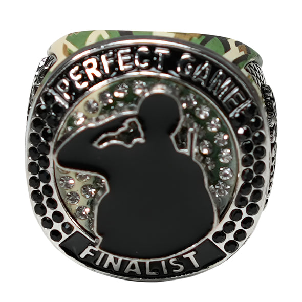 Perfect Game Memorial Day Ring Silver