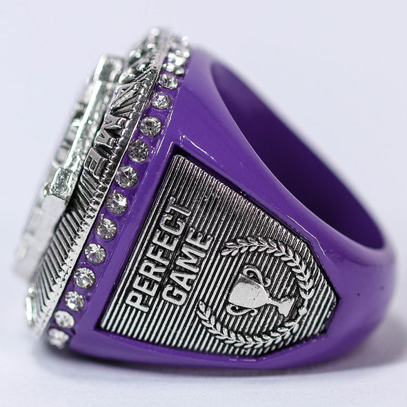 Perfect Game Ring 3 Purple Finalist