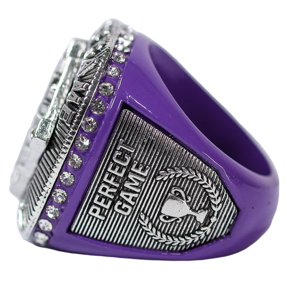 Perfect Game Ring 3 Purple Finalist