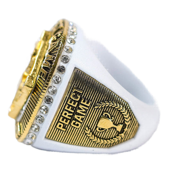 Perfect Game Ring 3 White Champion