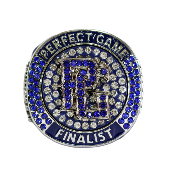 Perfect Game Ring 4 Blue Finalist Front
