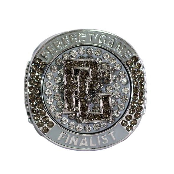 Perfect Game Ring 4 Charcoal Finalist Front