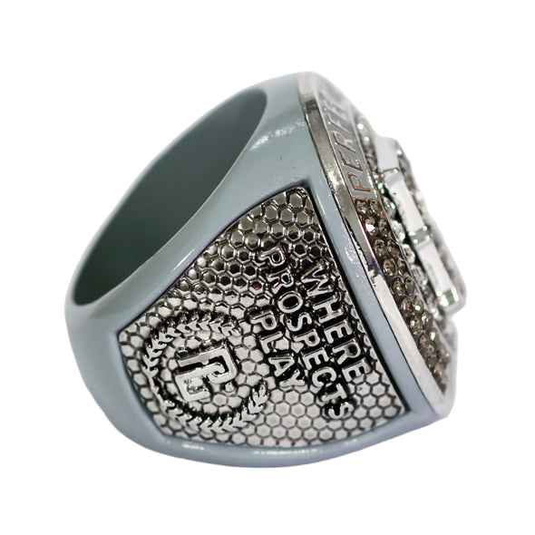 Perfect Game Ring 4 Charcoal Finalist