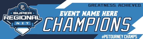 Super Regional NIT Champion Banner
