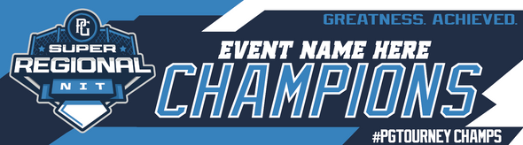 Super Regional NIT Champion Banner