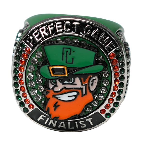 Perfect Game St. Patrick's Day Ring Silver