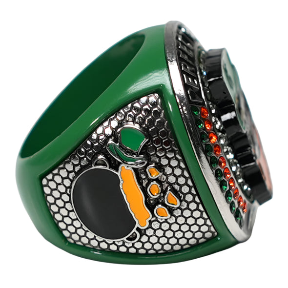 Perfect Game St. Patrick's Day Ring Silver