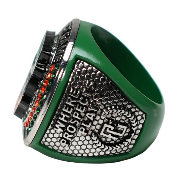Perfect Game St. Patrick's Day Ring Silver