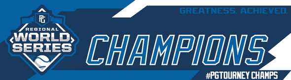 PG World Series Champion Banner
