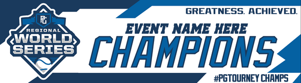 PG World Series Champion Banner