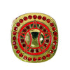 Generic Baseball/Softball Ring 10 Red/Gold Front