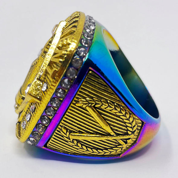 Generic Ring 2 Rainbow/Gold