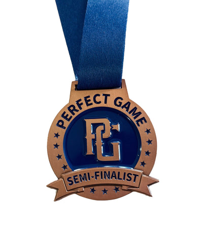 Perfect Game Semi-Finalist Medal in Bronze Front