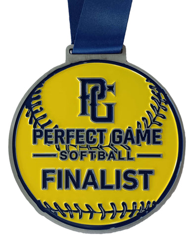 Perfect Game Softball Finalist Medal Front