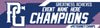 Blue Base PGBA Custom Champion Banner Purple