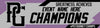 Perfect Game Champion Banner Purple