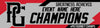 Perfect Game Champion Banner Red