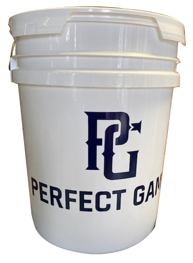Perfect Game White 5 Gallon Bucket